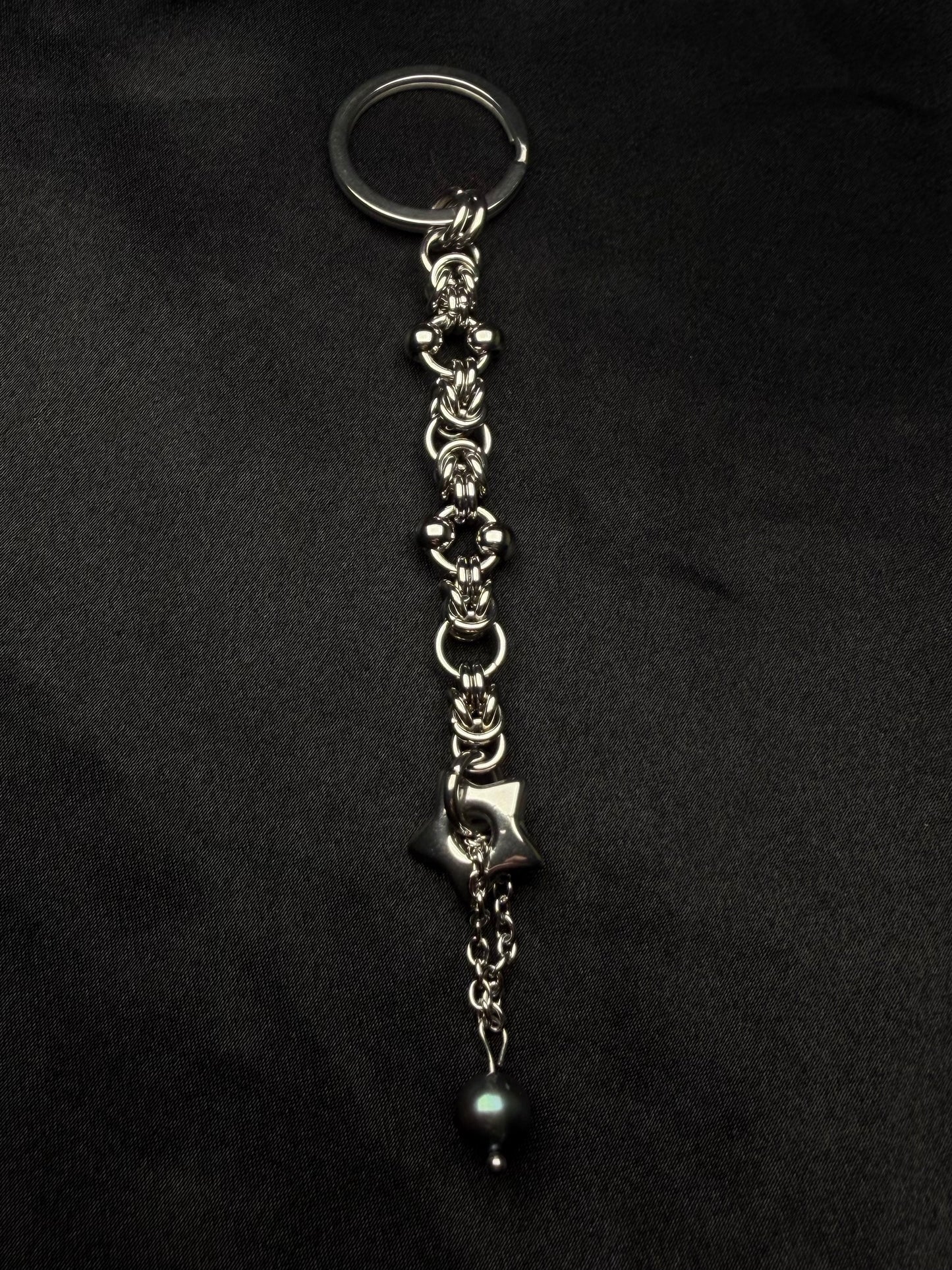 Star fidget keychain