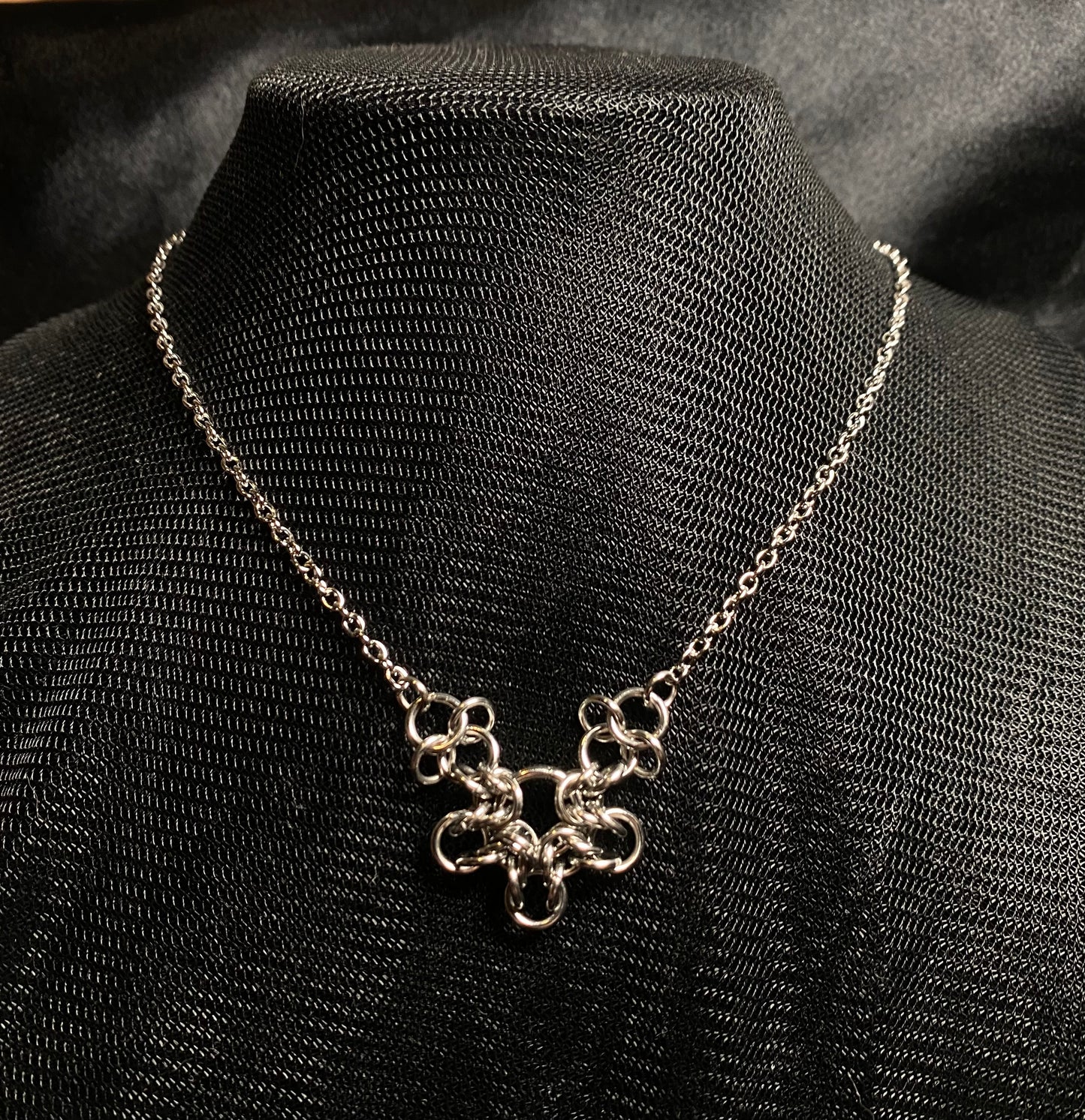 Honeycomb necklace