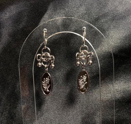 Foraged earrings