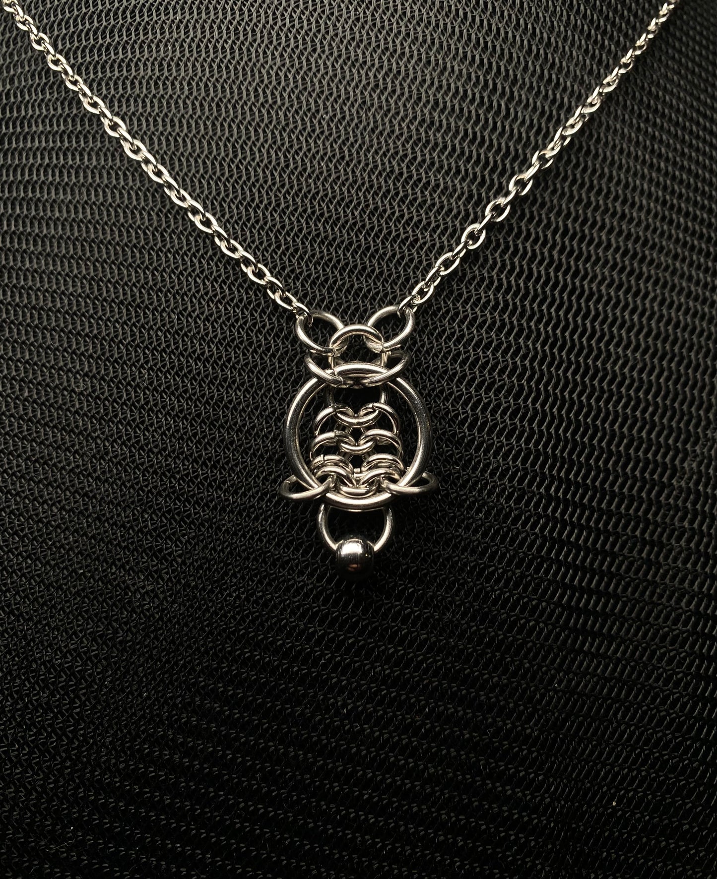 Amoeba necklace