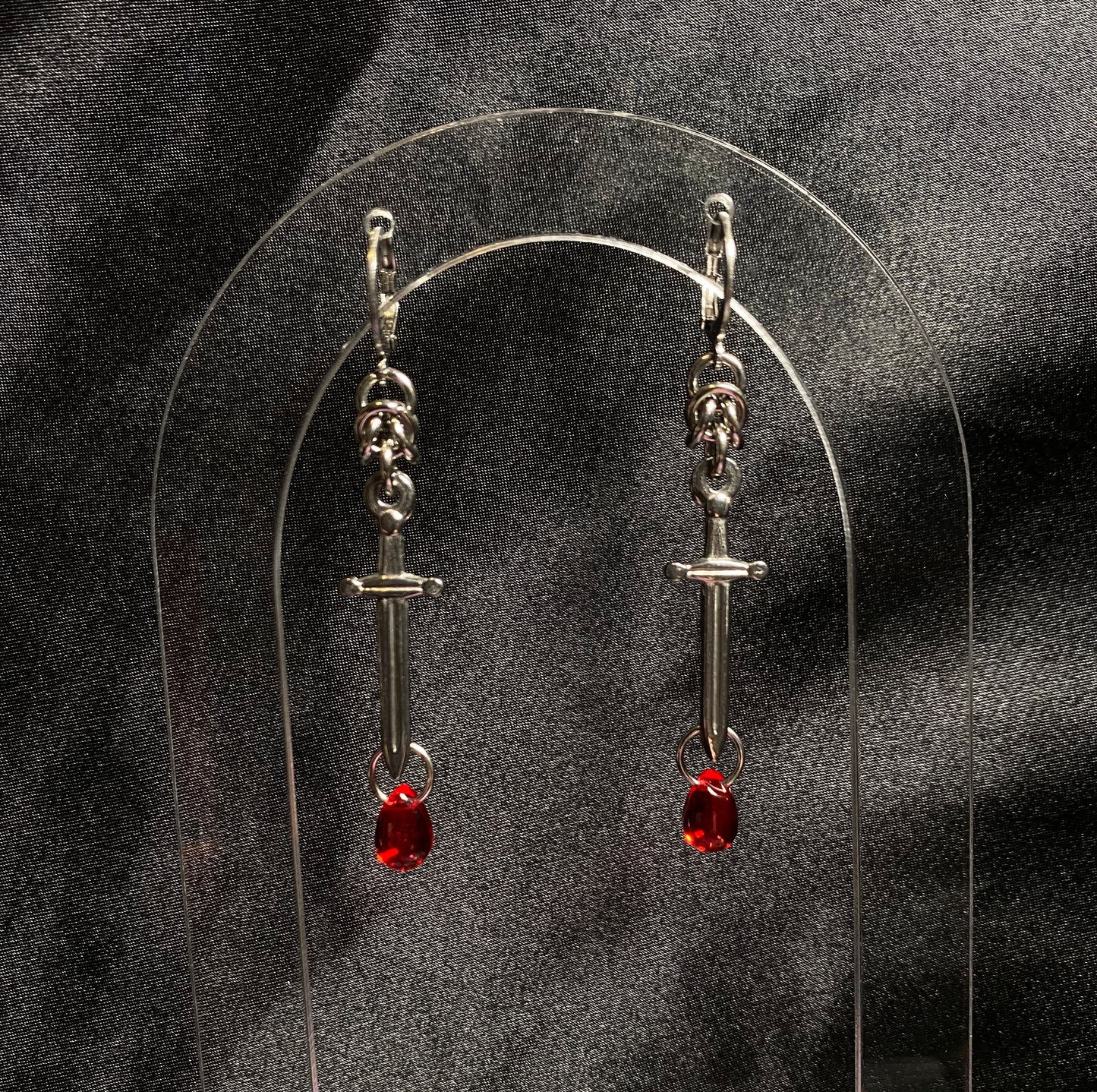 Assassins daggar earrings